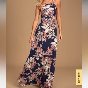Lulus floral maxi